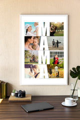 Gepersonaliseerde poster - Mama